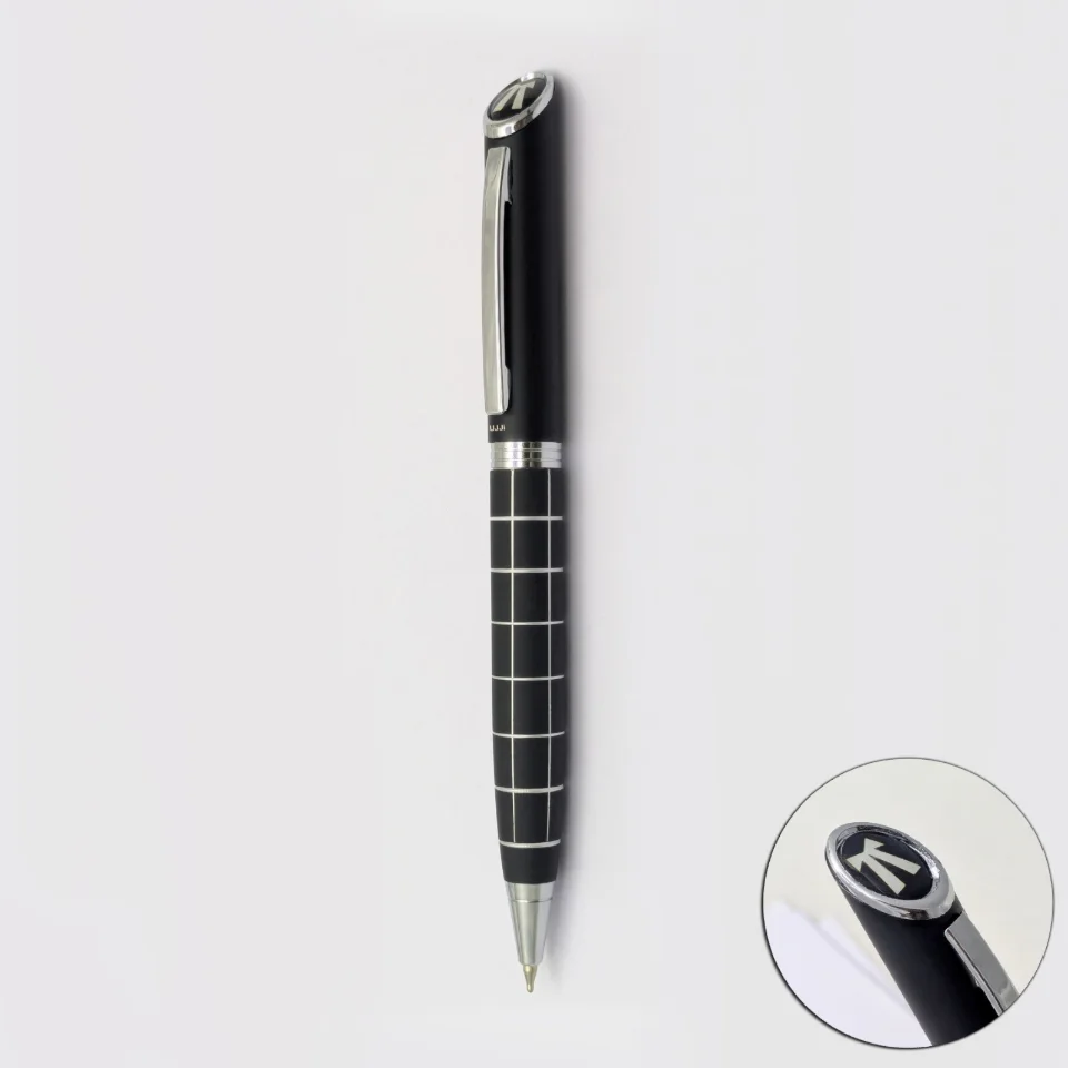 Advocate ballpoint with a grid pattern